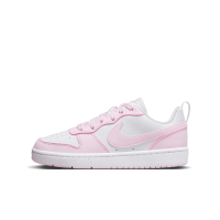 Nike Court Borough Low Recraft Big Sneaker Kinder - white/pink foam
