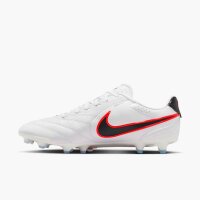 Nike Tiempo Ligera Pro FG Fußballschuhe Herren - white/black-bright crimson