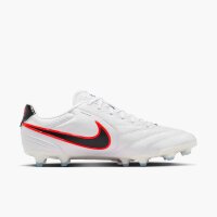 Nike Tiempo Ligera Pro FG Fußballschuhe Herren - white/black-bright crimson