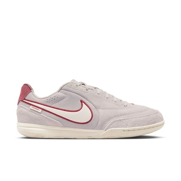 Nike Tiempo Streetgato Prm IN Fußballschuhe Herren - moon particle/chalk-team red
