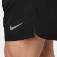 Nike M Nk Df Challenger 7Bf Short Shorts Herren - black/black/black/reflective silv