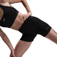 Nike W Nk Df Swift Hr 4In Short Sweatshirt Damen - black/reflective silv