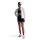 Nike W Nk Df Swift Hr 4In Short Sweatshirt Damen - black/reflective silv