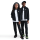 Nike K Nsw Df Tracksuit Pk Fz T-Shirt Kinder - black/black/white
