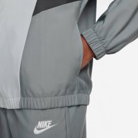 Nike K Nsw Tracksuit Wvn Fz T-Shirt Kinder - smoke grey/lt smoke grey/white