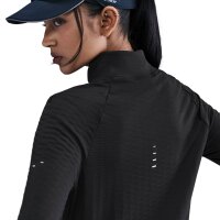 Nike W Nk Swift Sphr Tf Ttlnk Top Sweatshirt Damen - black/reflective silv