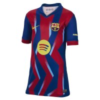 Nike FC Barcelona Y Nk Df Jsy Ss Stad Se T-Shirt Kinder - gym blue/gym blue/salsa red/opti ye