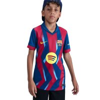 Nike FC Barcelona Y Nk Df Jsy Ss Stad Se T-Shirt Kinder - gym blue/gym blue/salsa red/opti ye