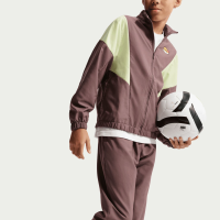 Nike Km K Nk Tracksuit Wvn Fz Trainingsanzug Kinder - plum eclipse/lt liquid lime/black