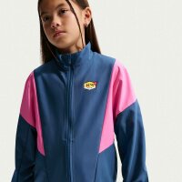 Nike Km K Nk Tracksuit Wvn Fz Trainingsanzug Kinder - mystic navy/pinksicle/black