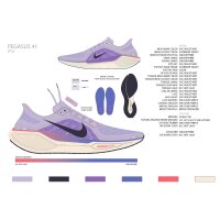 Nike Pegasus 41 Laufschuhe Damen - violet...