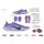 Nike Pegasus Plus Laufschuhe Damen - sapphire/purple dynasty-light thist