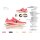 Nike Vomero 18 Laufschuhe Damen - hot lava/black-chalk-orange pulse