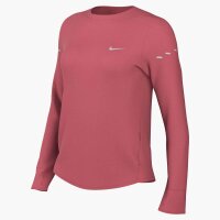 Nike Swift Sweatshirt Damen - sea coral/reflective silv