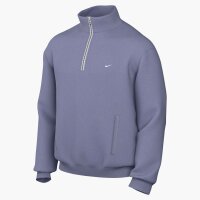 Nike M Nl Solo Swsh Bb Quarter Zip T-Shirt Herren - iron purple/white