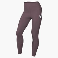 Nike Tempo Swoosh Run Leggings Damen - tattoo/reflective silv/white