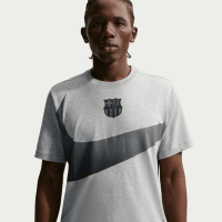 Nike Fc Barcelona Swoosh Sweatshirt Herren - dk grey heather