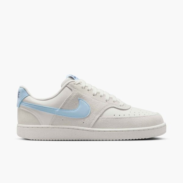 Nike Court Vision Low Sneaker Damen - phantom/psychic blue-light bone