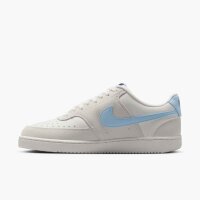 Nike Court Vision Low Sneaker Damen - phantom/psychic blue-light bone