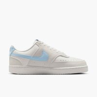 Nike Court Vision Low Sneaker Damen - phantom/psychic blue-light bone