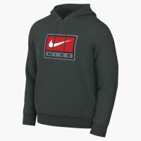 Nike M Nl Solo Swsh Po Hoodie Gfx T-Shirt Herren - black spruce/white