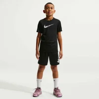 Nike Trophy23 T-Shirt Kinder - black/black/white