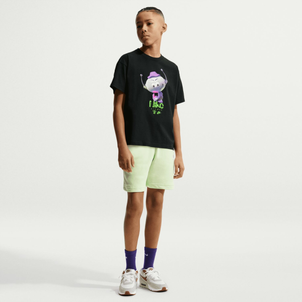 Nike K Nsw Tee M90 Max Grail Hoodie Kinder - black