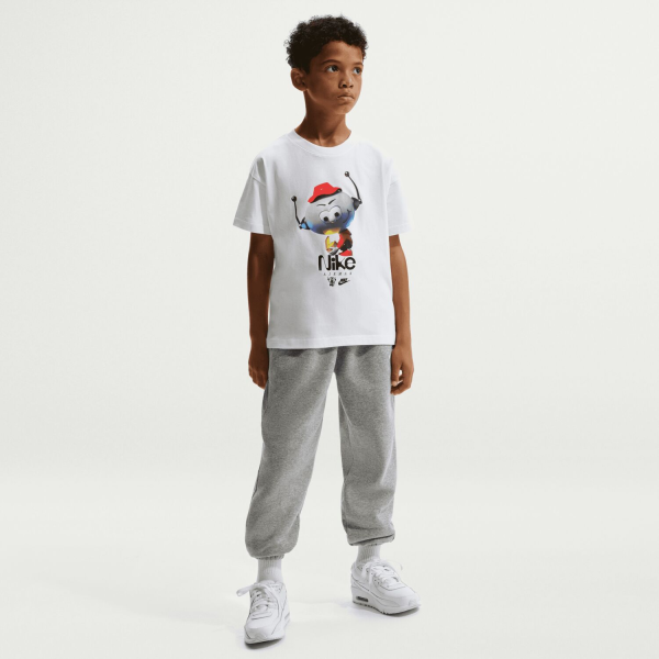 Nike K Nsw Tee M90 Max Grail Hoodie Kinder - white