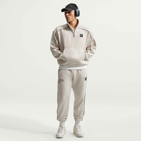 Nike Sportswear Air Sweatshirt Herren - light bone/black
