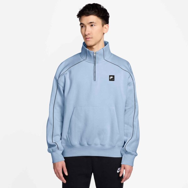Nike Sportswear Air Sweatshirt Herren - hydrogen blue/black