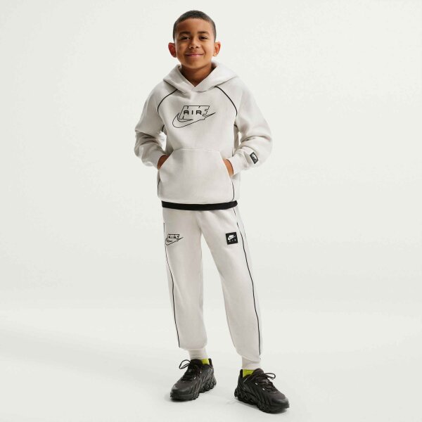 Nike Air Jacke Kinder - light bone/black/black