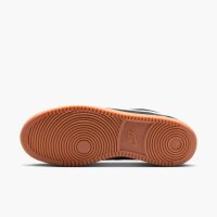 Nike Court Vision Low Fl Sneaker Herren - black/white-gum med brown