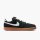Nike Court Vision Low Fl Sneaker Herren - black/white-gum med brown