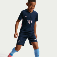 Nike Vj K Nk Df Acedemy 25 Top SS T-Shirt Kinder - old royal/pink foam/metallic silver