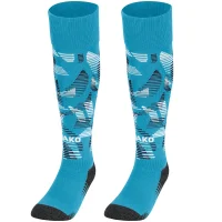 Jako Stutzenstrumpf Sonic - aqua/marine/weiß