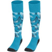 Jako Stutzenstrumpf Sonic - aqua/marine/weiß