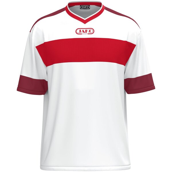 Jako Trikot Club 92 KA - weiß/rot/maroon