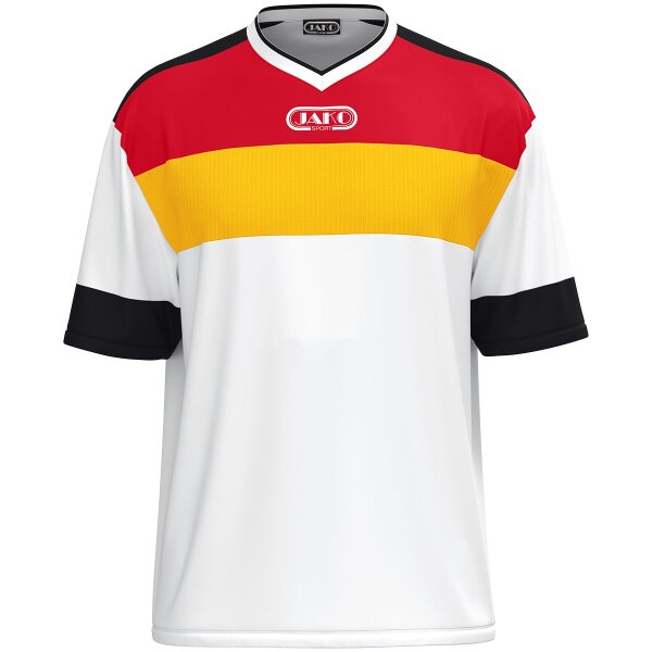 Jako Trikot Club 92 KA - weiß/gelb/rot/schwarz