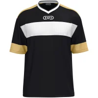 Jako Trikot Club 92 KA - schwarz/weiß/gold