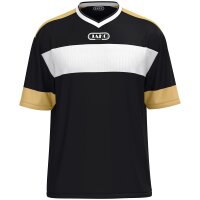 Jako Trikot Club 92 KA - schwarz/weiß/gold