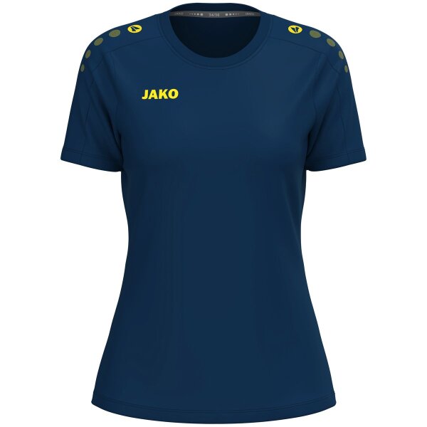 Jako One Cotton T-Shirt Damen - navy/citro