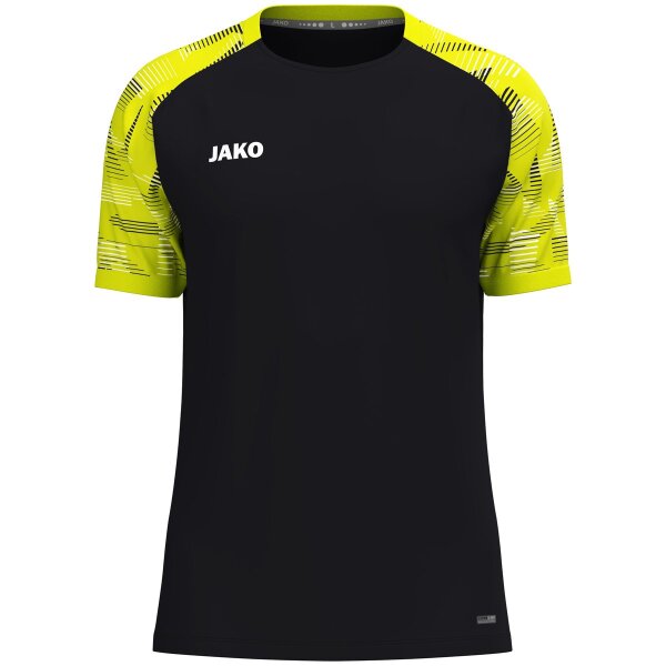 Jako T-Shirt Sonic Kinder - schwarz/neongelb