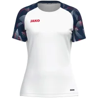 Jako T-Shirt Sonic Damen - weiß/marine/rot