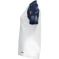 Jako T-Shirt Sonic Damen - weiß/marine/rot