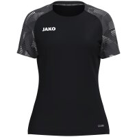 Jako T-Shirt Sonic Damen - schwarz/anthrazit