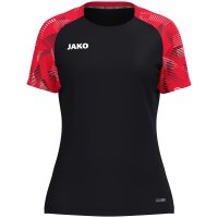 Jako T-Shirt Sonic Damen - schwarz/rot
