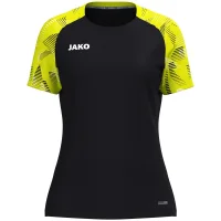 Jako T-Shirt Sonic Damen - schwarz/neongelb