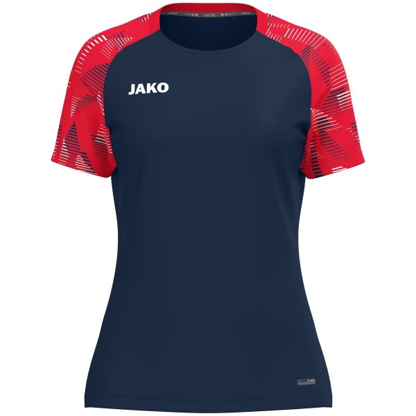 Jako T-Shirt Sonic Damen - marine/rot