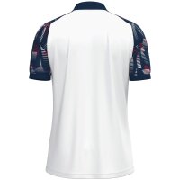 Jako Polo Sonic Kinder - weiß/marine/rot