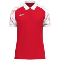 Jako Polo Sonic - rot/weiß